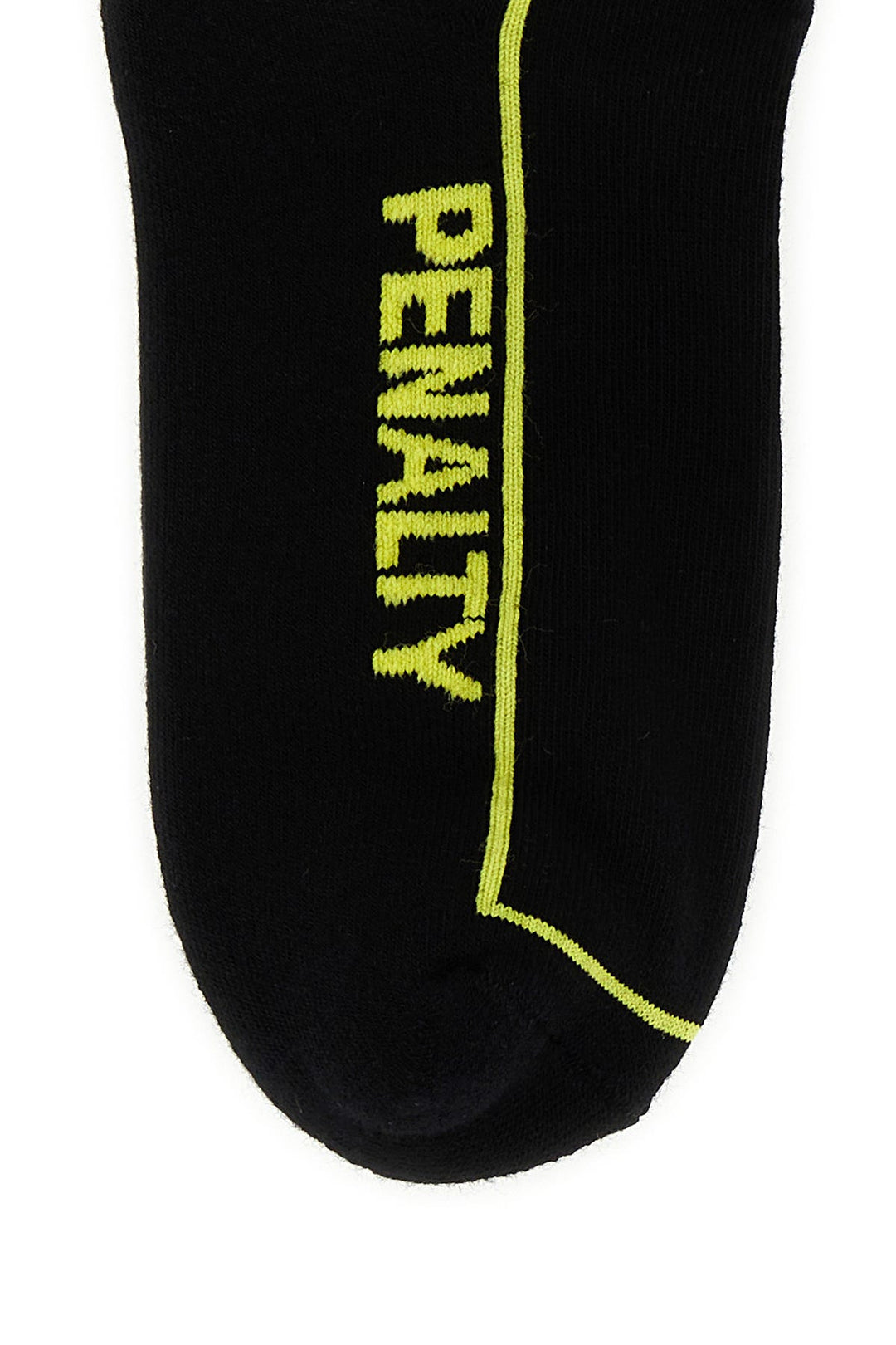 Black stretch cotton blend socks