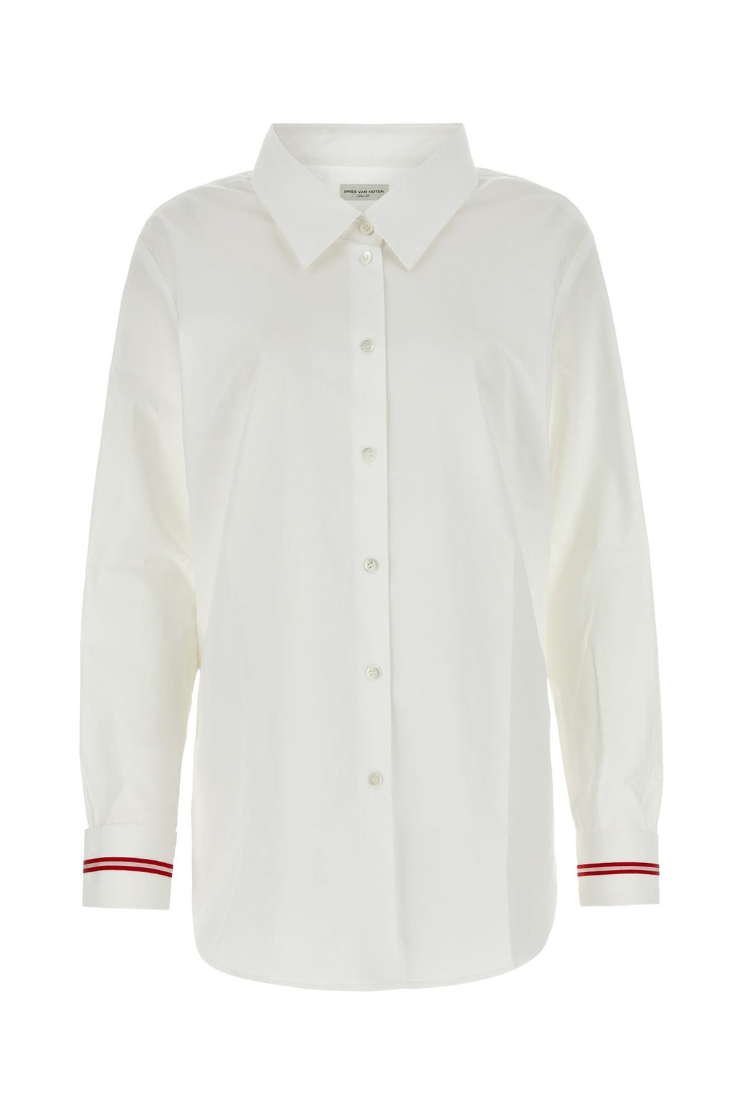 White poplin shirt