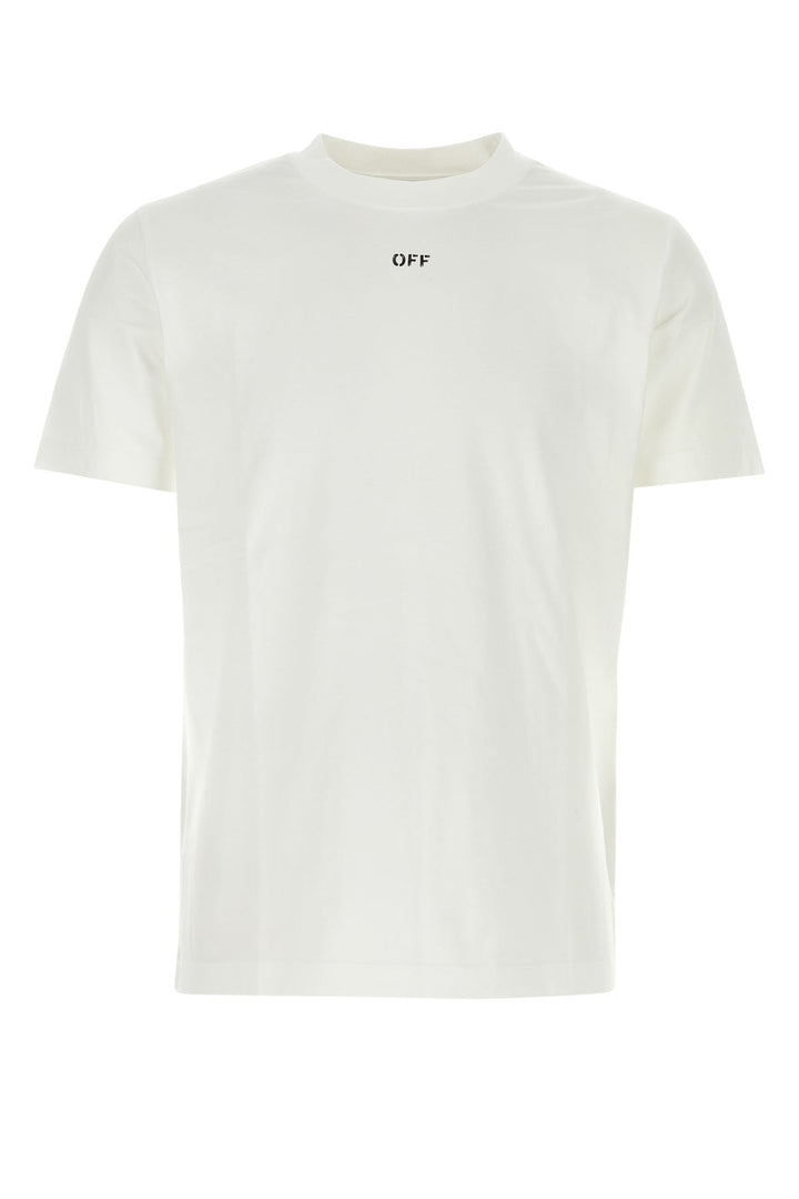 White cotton t-shirt