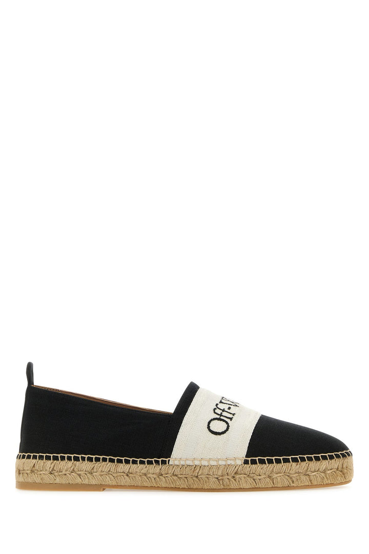 Black canvas Bookish espadrilles