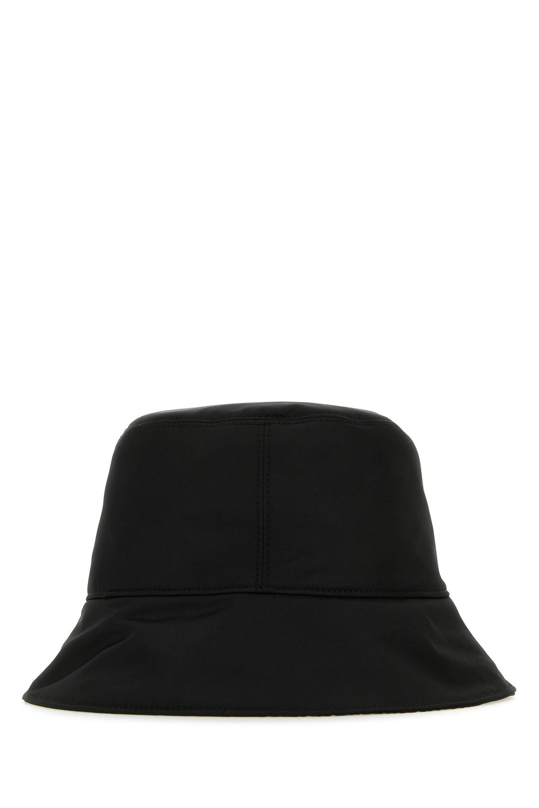 Black polyester bucket hat