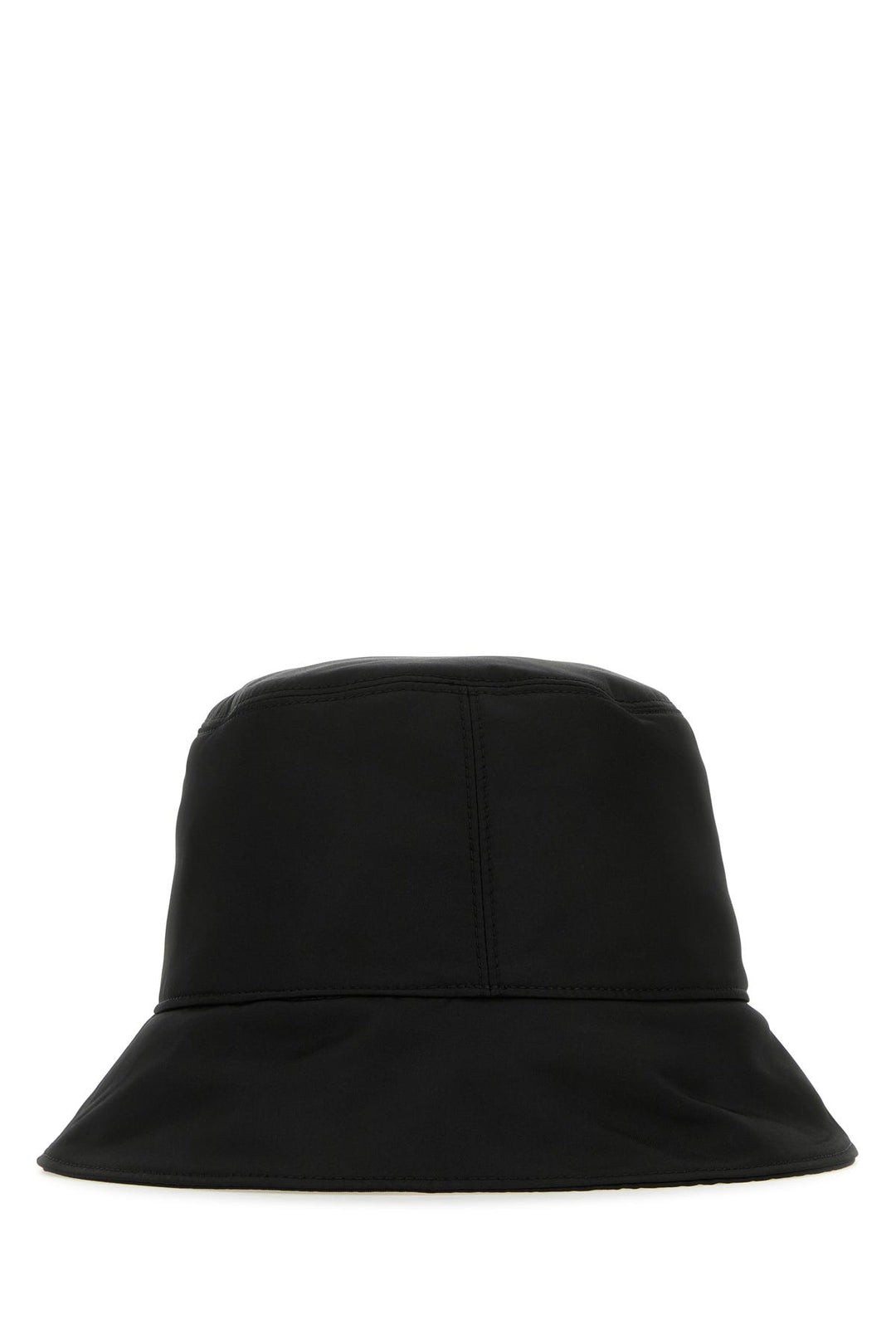 Black polyester bucket hat