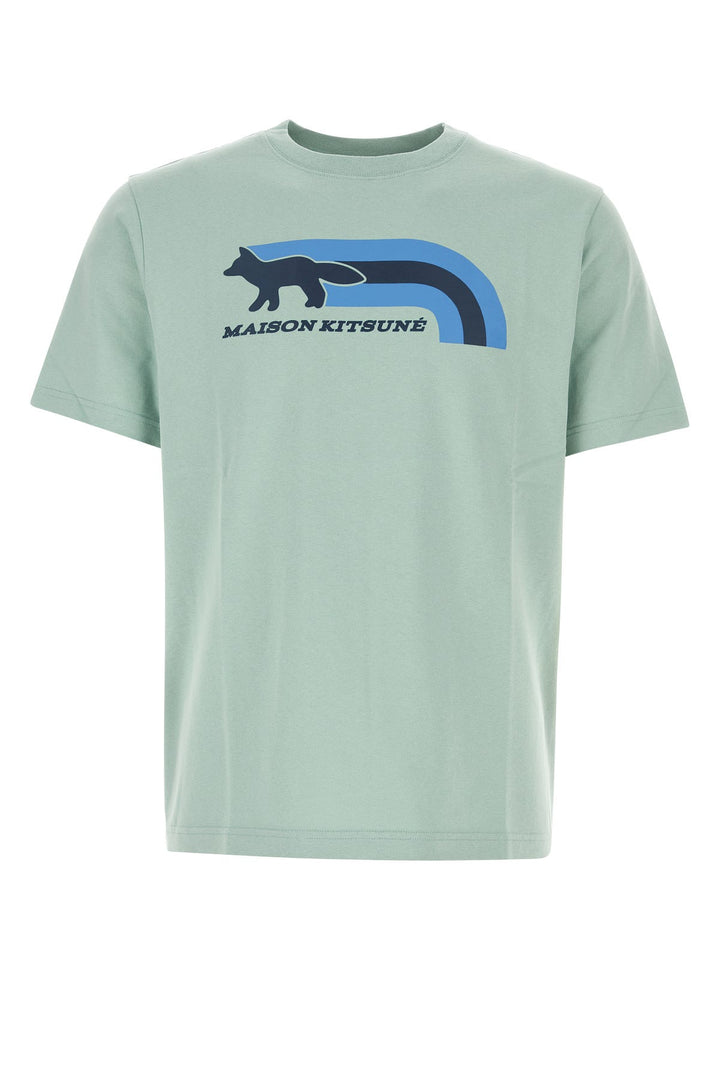 Sea green cotton t-shirt