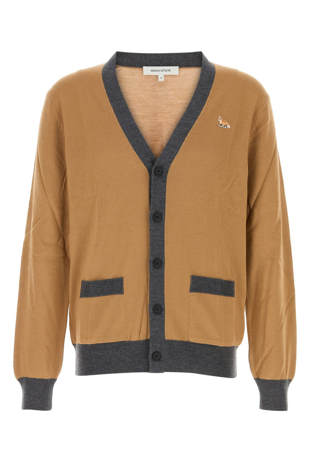 Camel wool cardigan