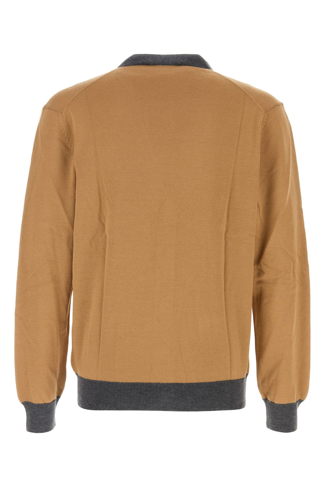 Camel wool cardigan