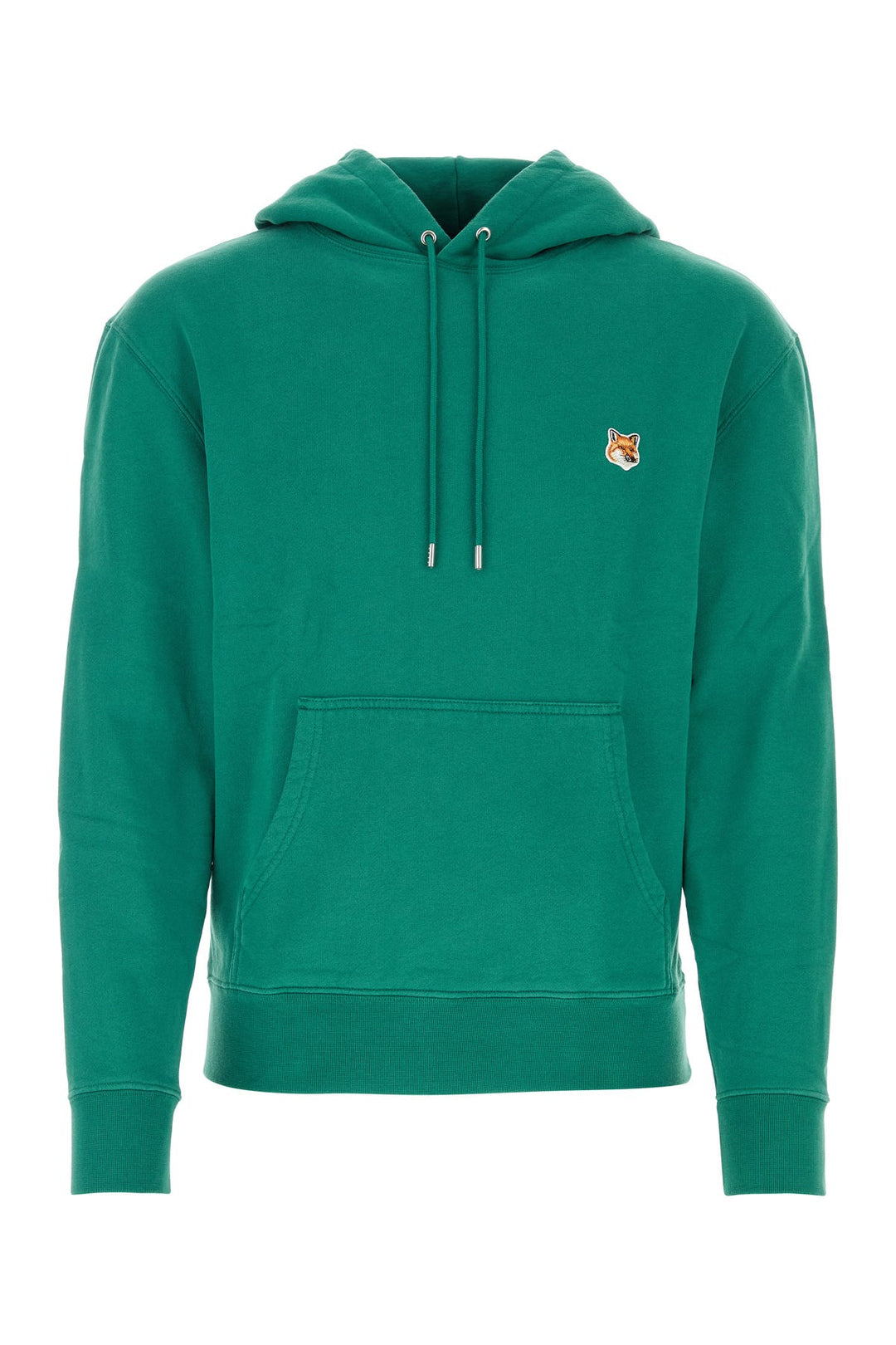 Green cotton sweatshirt