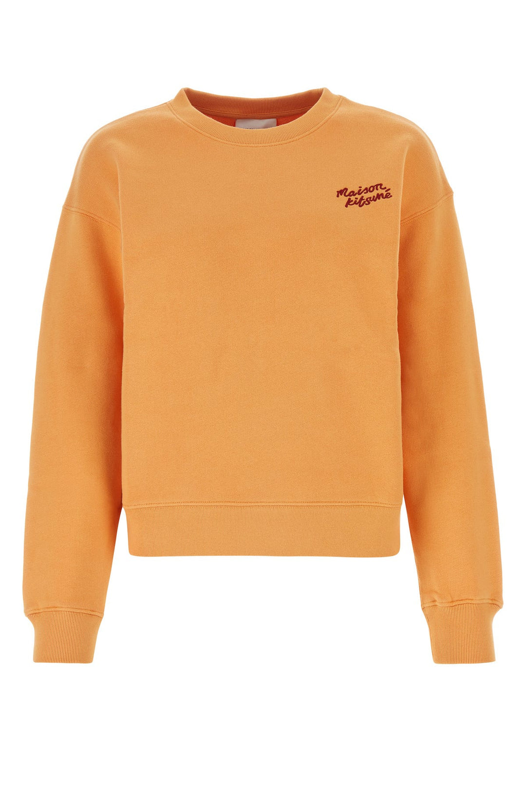 Light orange cotton sweatshirt