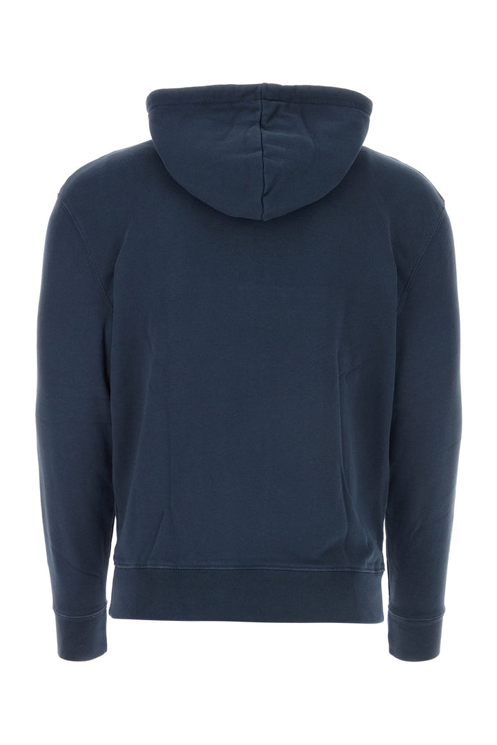 Navy blue cotton sweatshirt