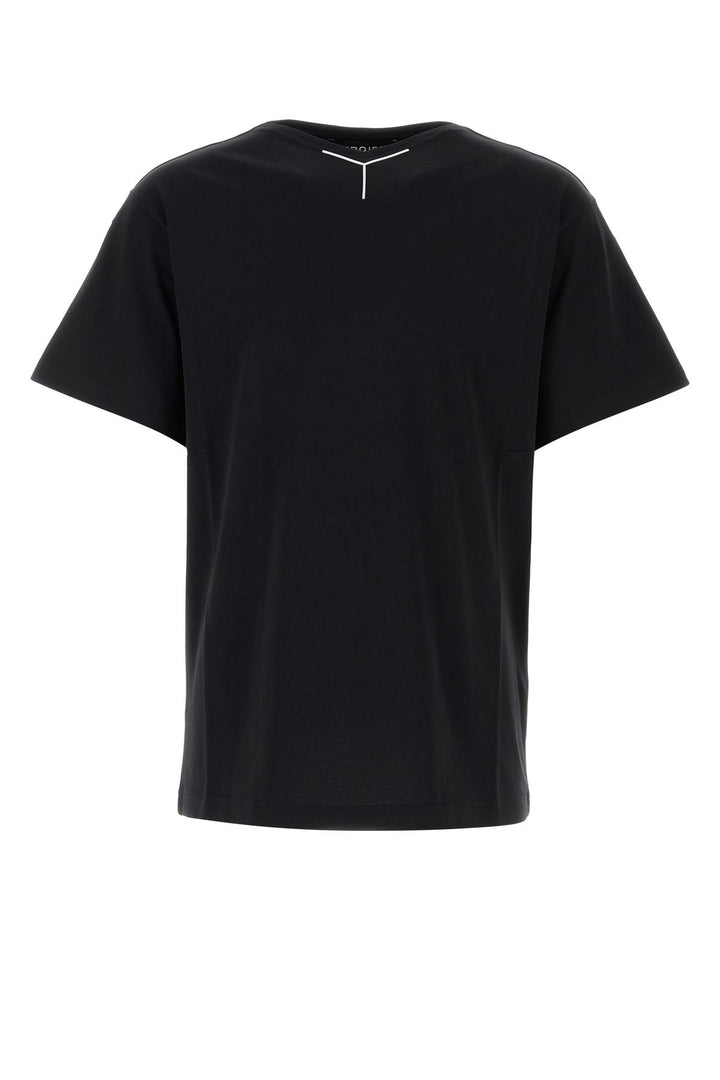 Black cotton t-shirt