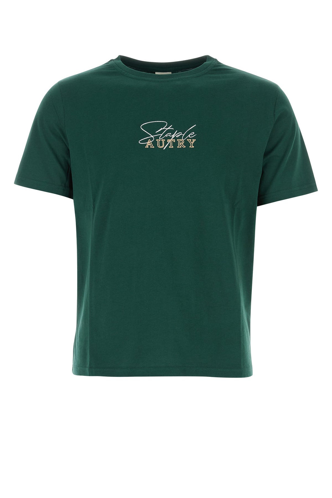 Bottle green cotton Autry X Jeff Staple t-shirt