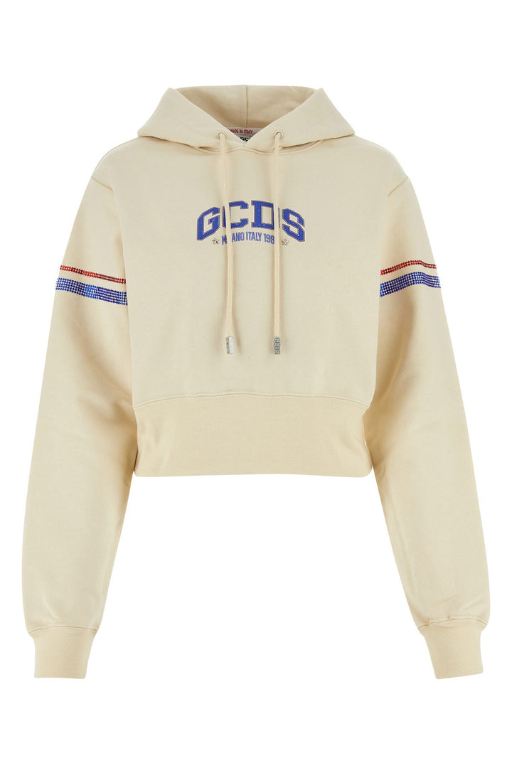 Cream cotton sweatshirt