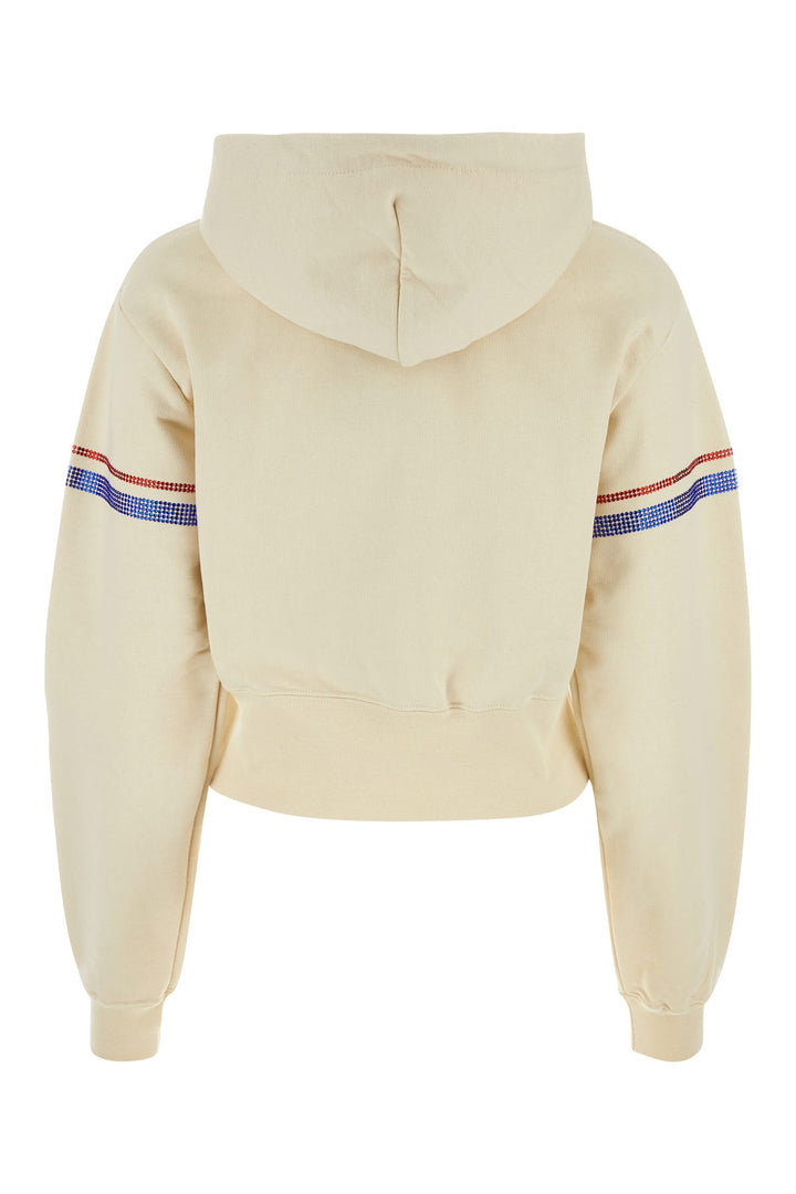 Cream cotton sweatshirt