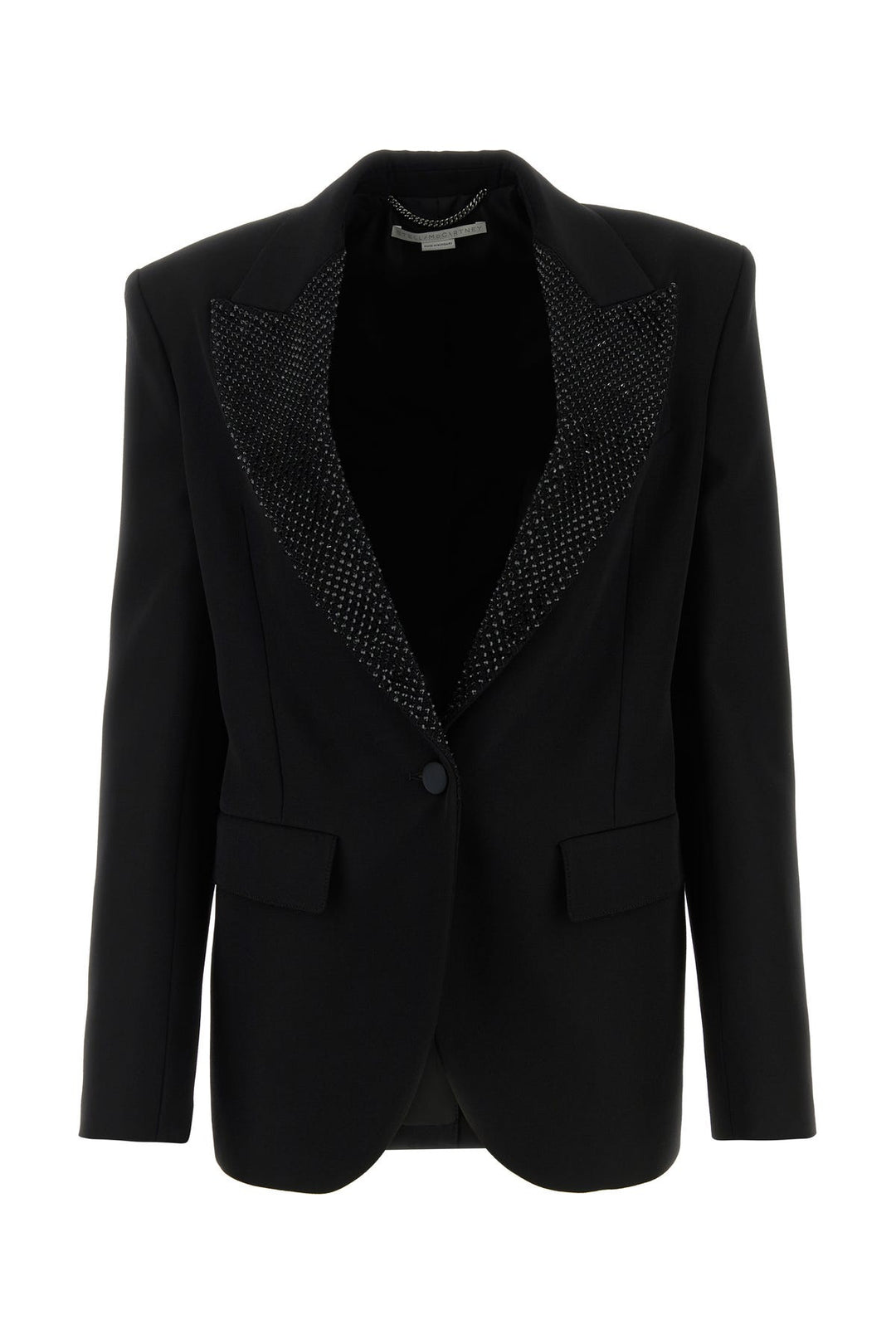 Black wool blazer