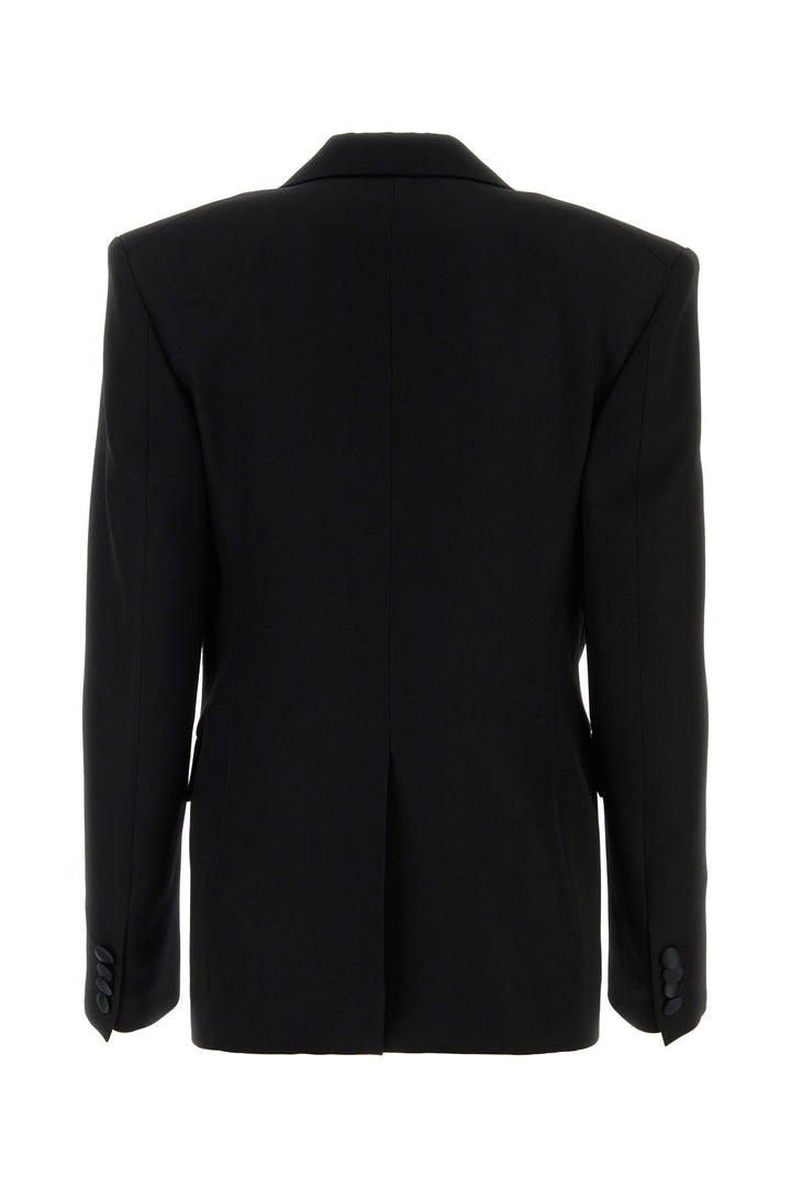 Black wool blazer