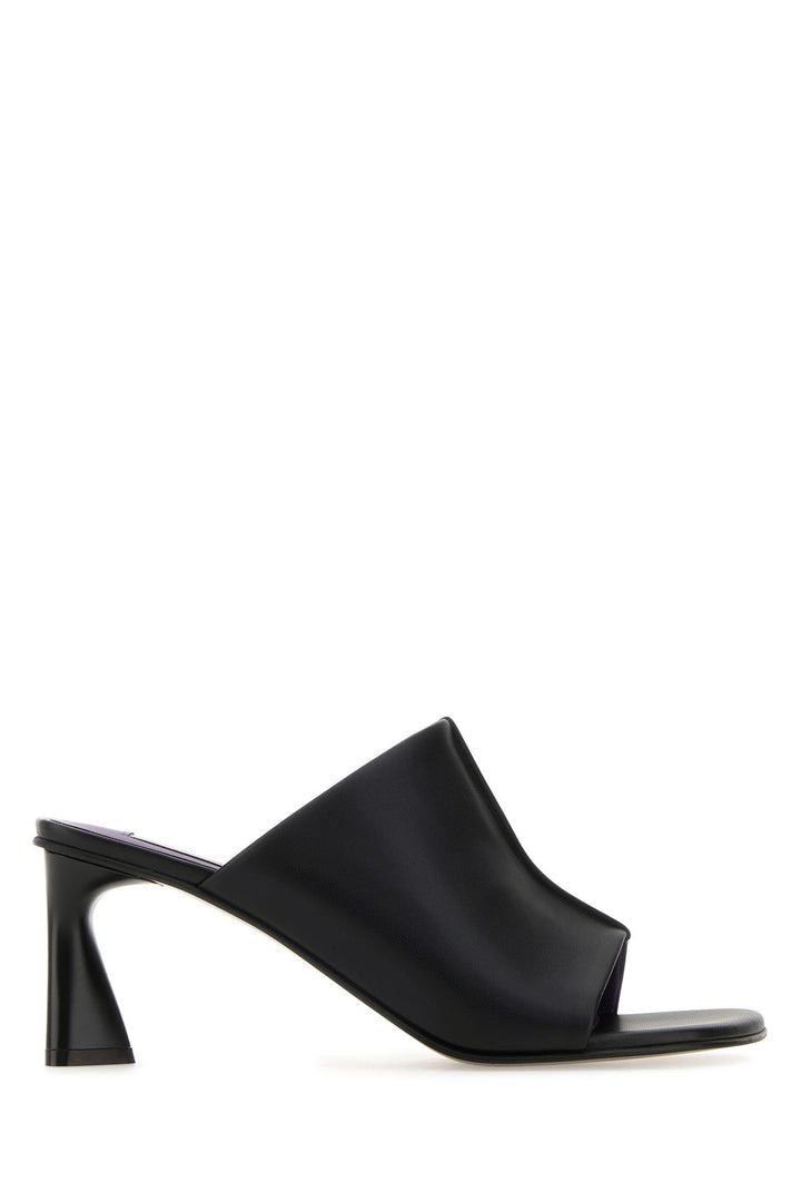 Black alter mat Elsa mules