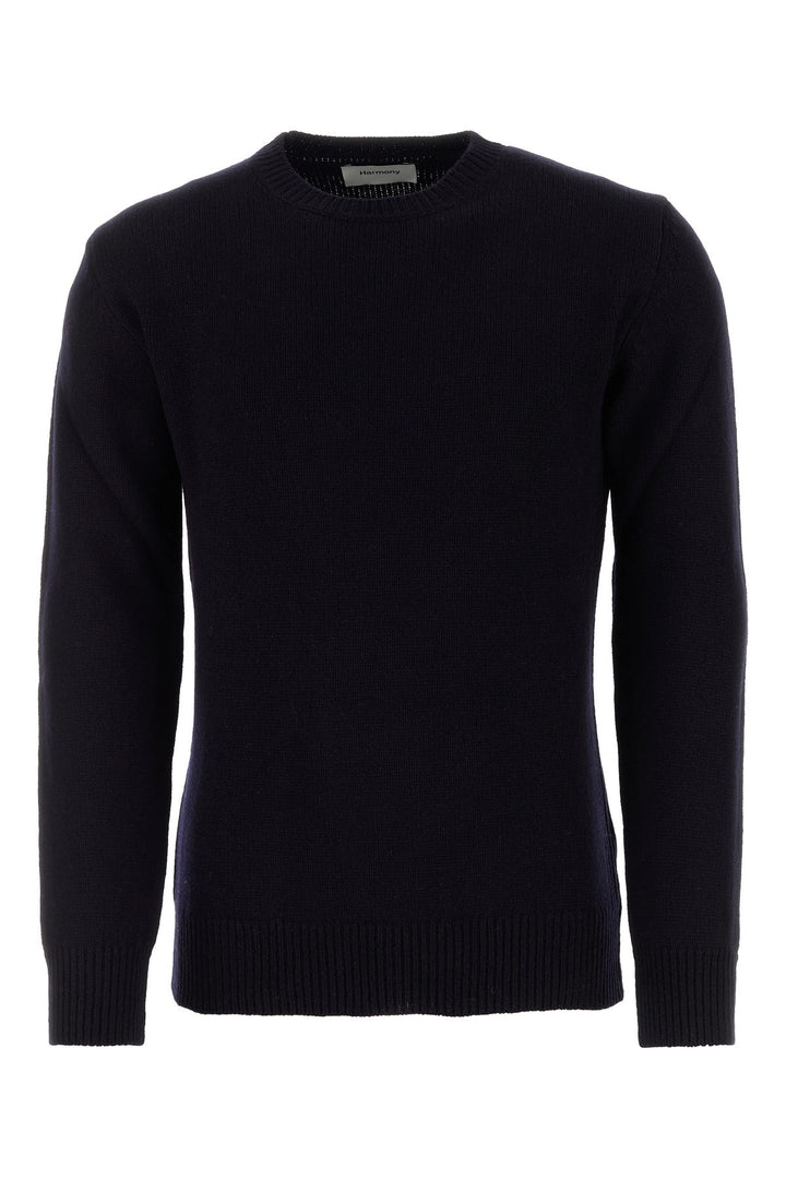 Midnight blue wool Wulf sweater