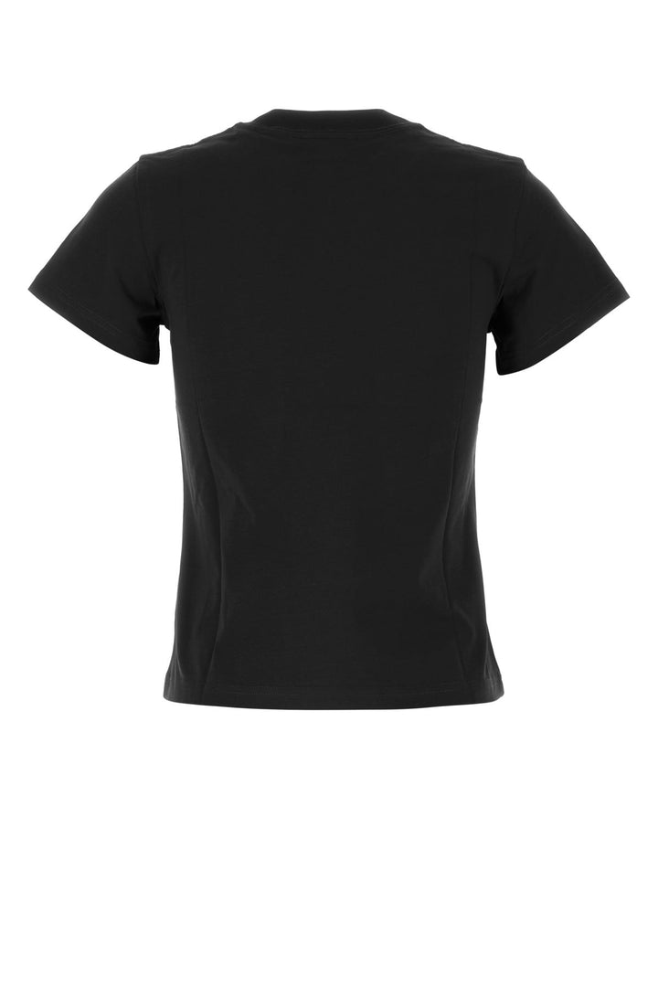 Black cotton t-shirt