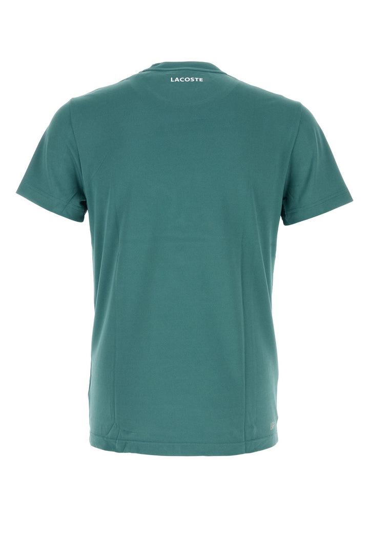 Dark green polyester t-shirt