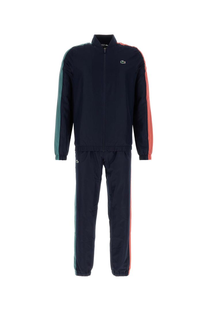 Navy blue polyester tracksuit