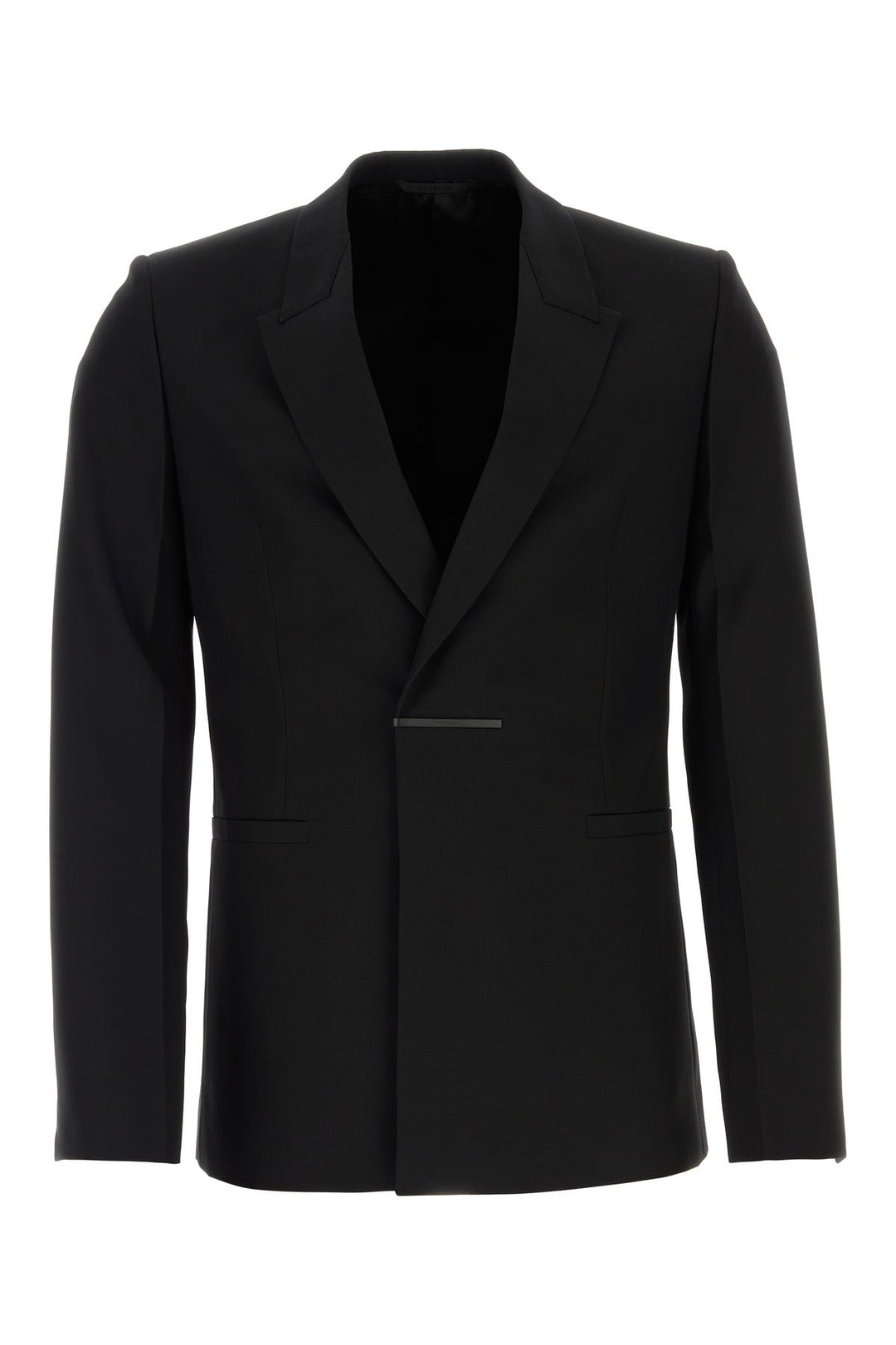 Black wool blazer