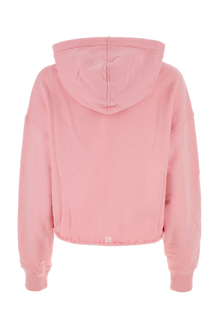 Pink cotton sweatshirt