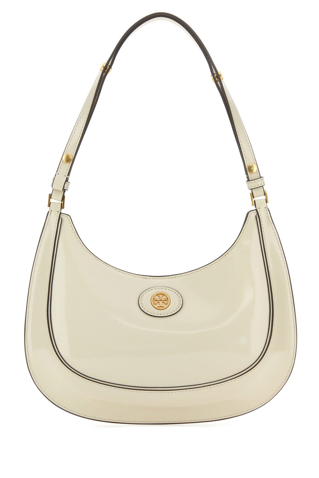 Ivory leather Robinson shoulder bag