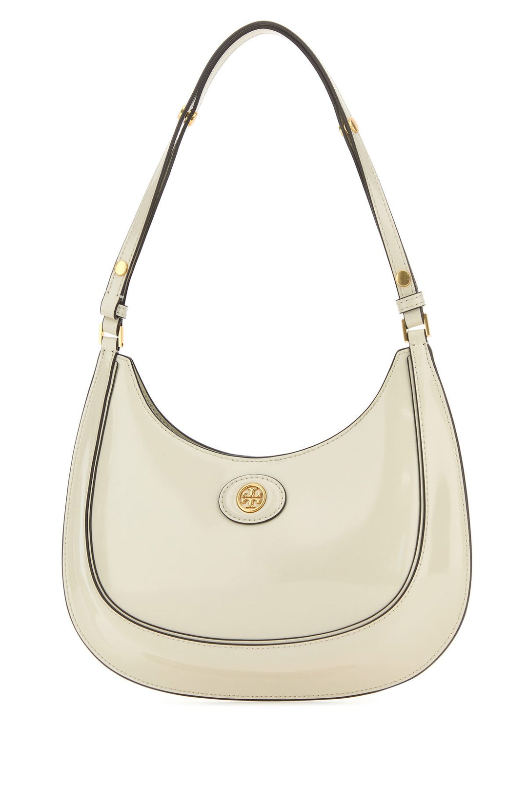 Ivory leather Robinson shoulder bag