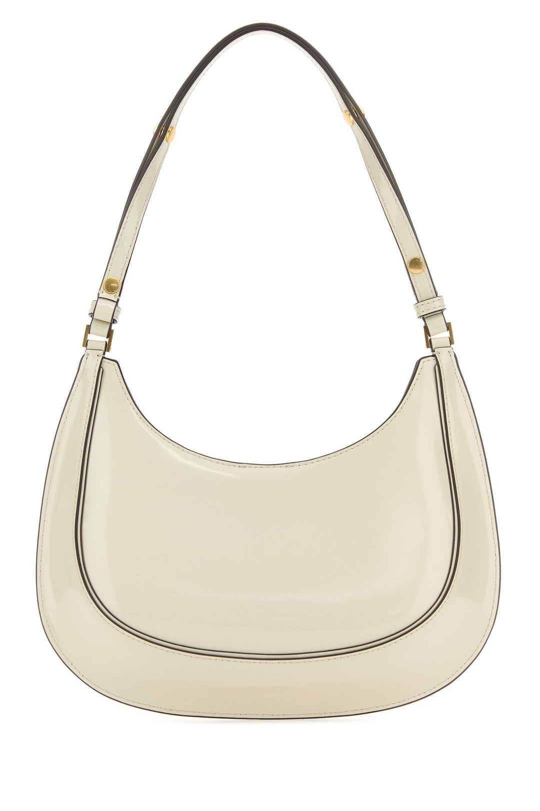 Ivory leather Robinson shoulder bag