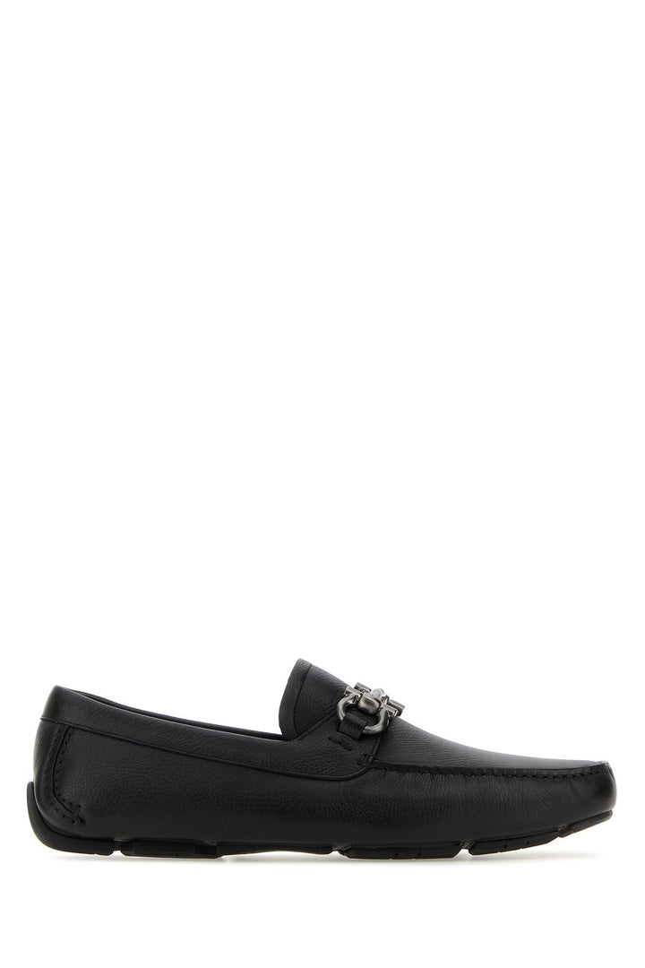 Black leather Parigi New loafers