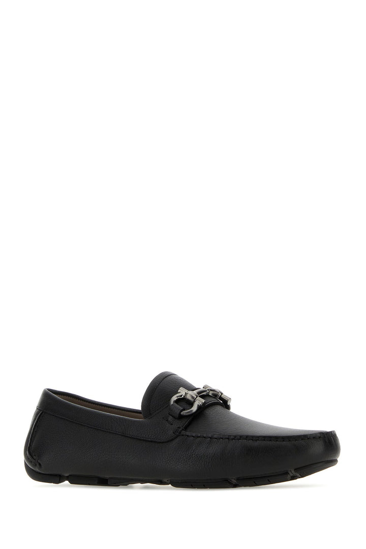 Black leather Parigi New loafers