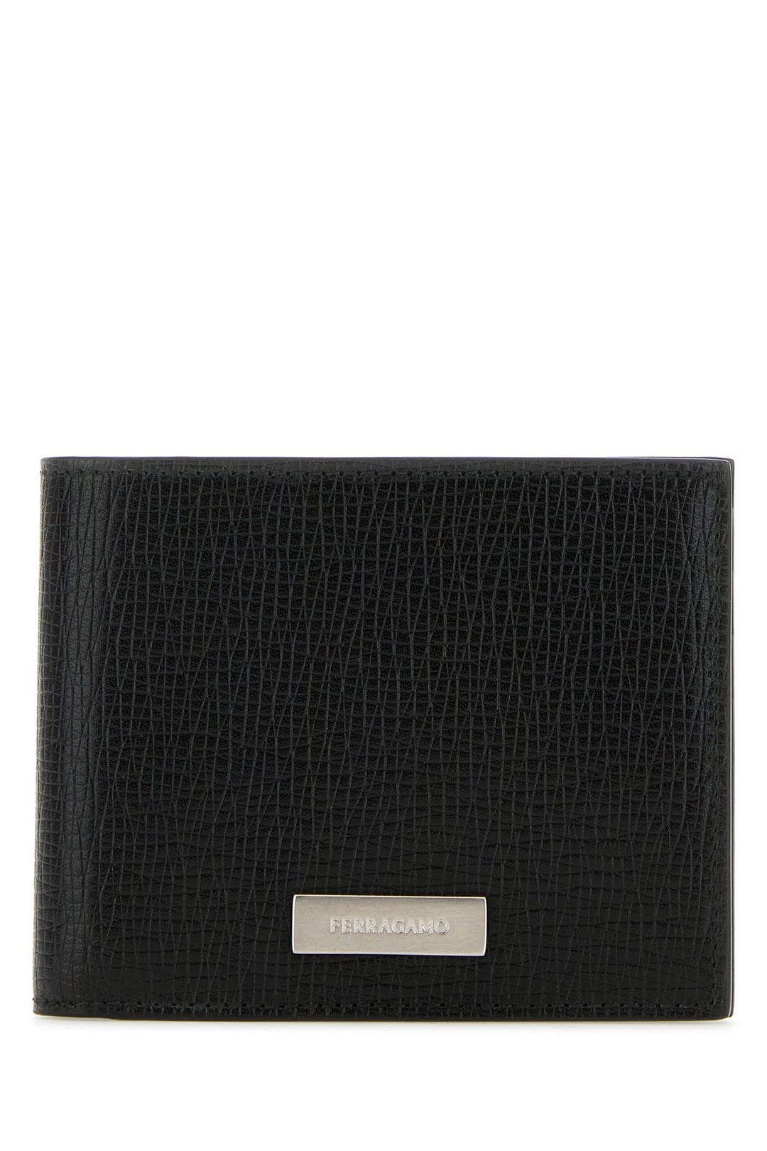 Black leather wallet