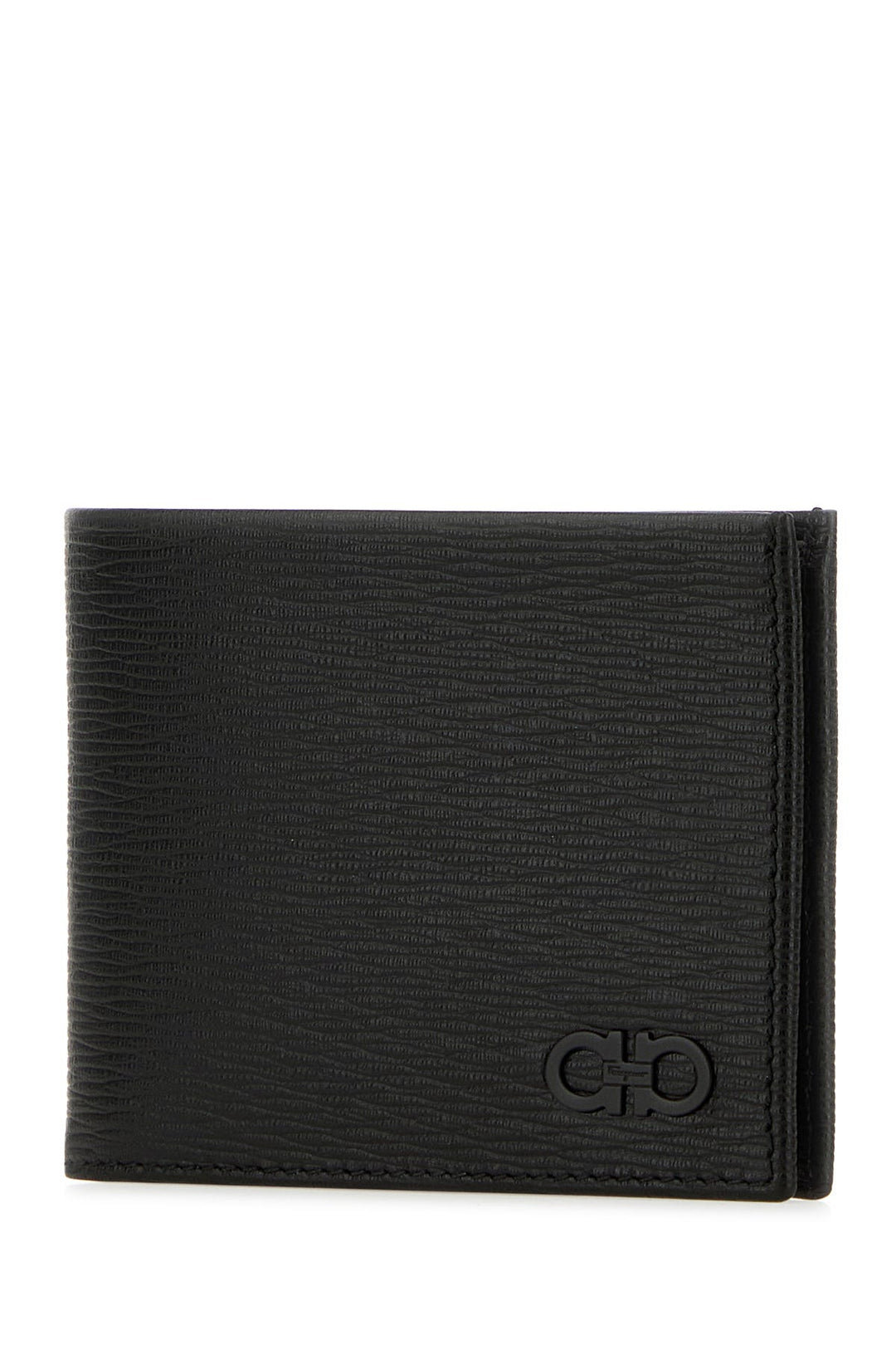 Black leather wallet