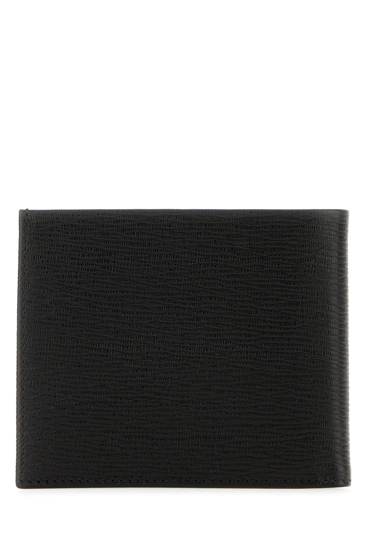 Black leather wallet