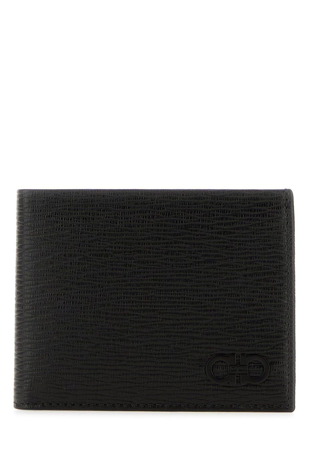 Black leather wallet