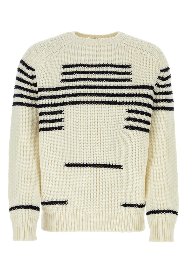 Ivory wool blend sweater