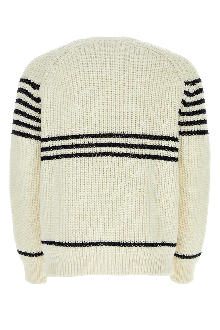 Ivory wool blend sweater