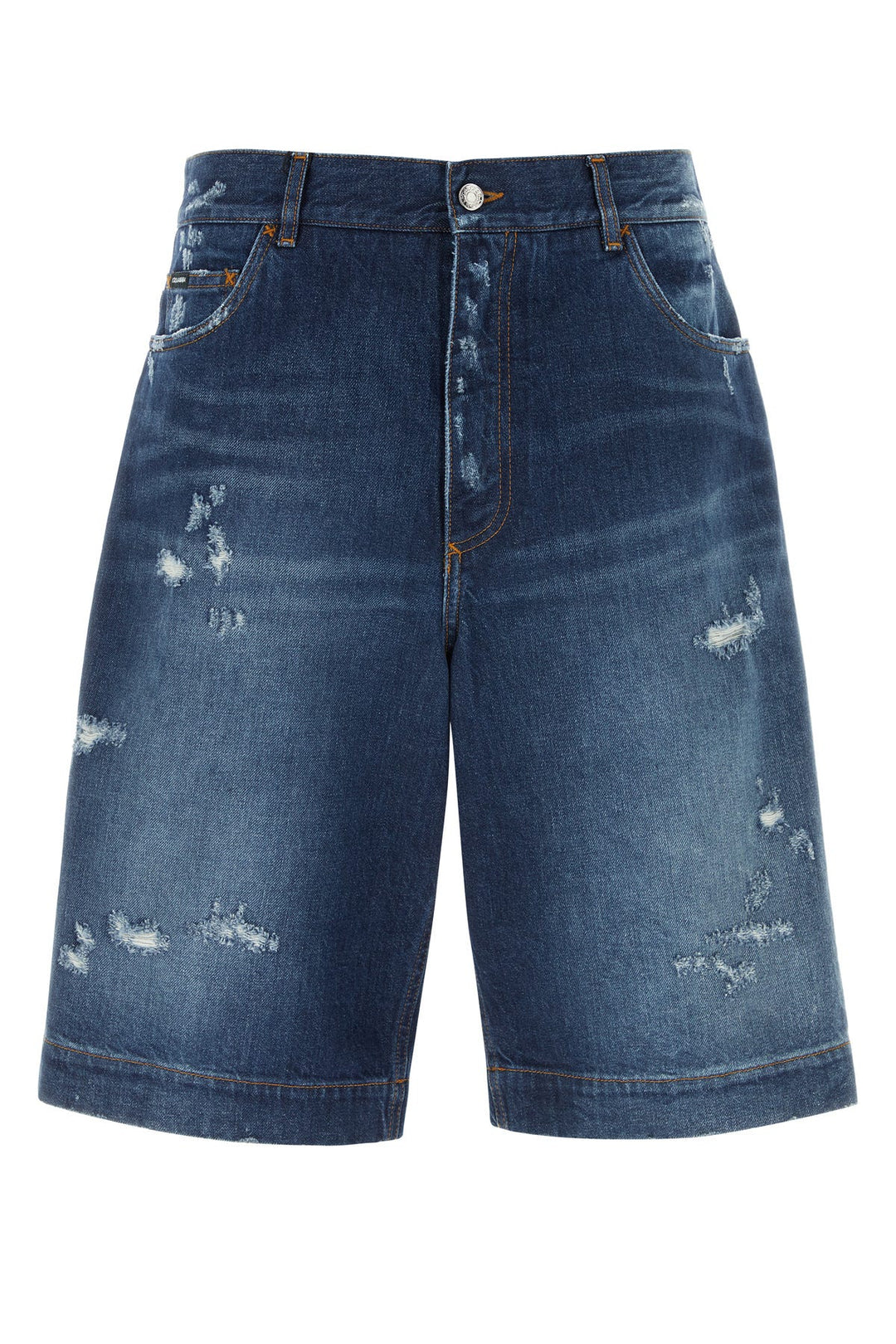 Denim bermuda shorts