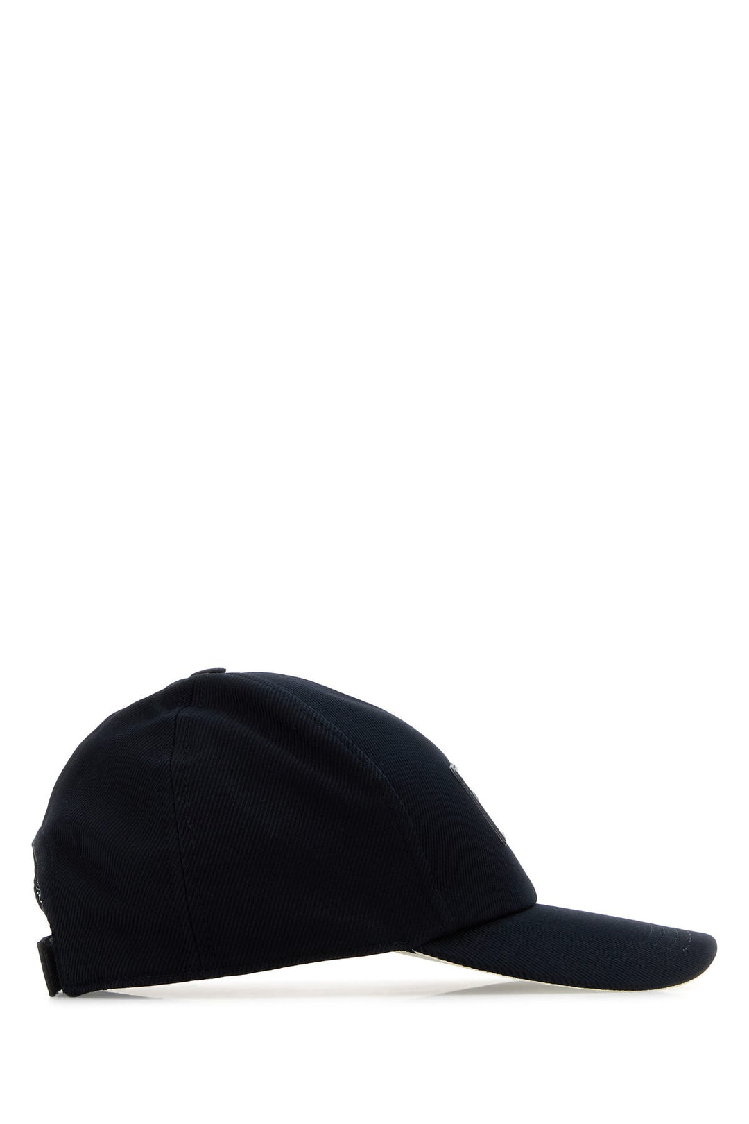 Midnight blue stretch cotton baseball cap