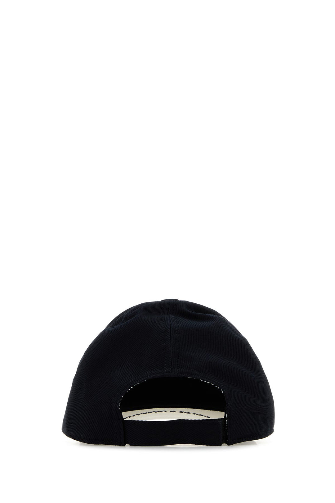 Midnight blue stretch cotton baseball cap