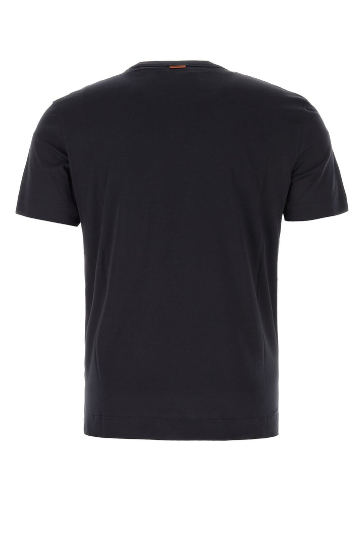 Midnight blue cotton t-shirt