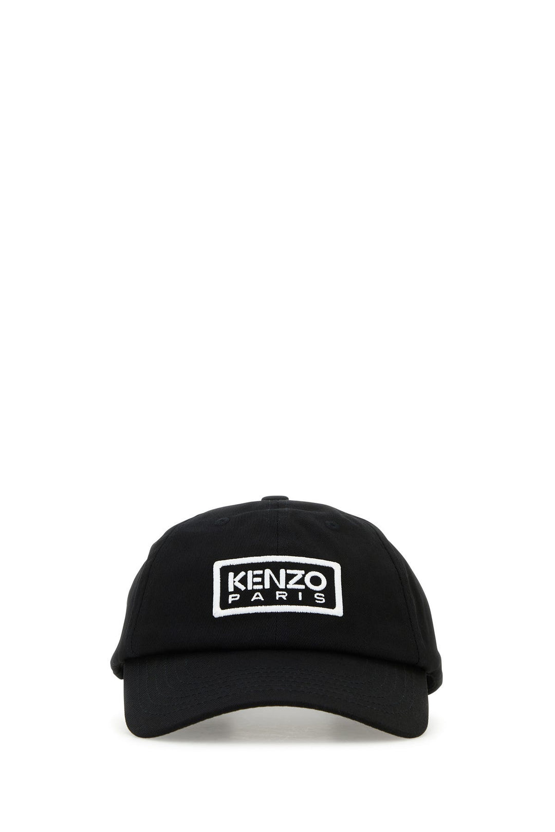 Black cotton baseball cap