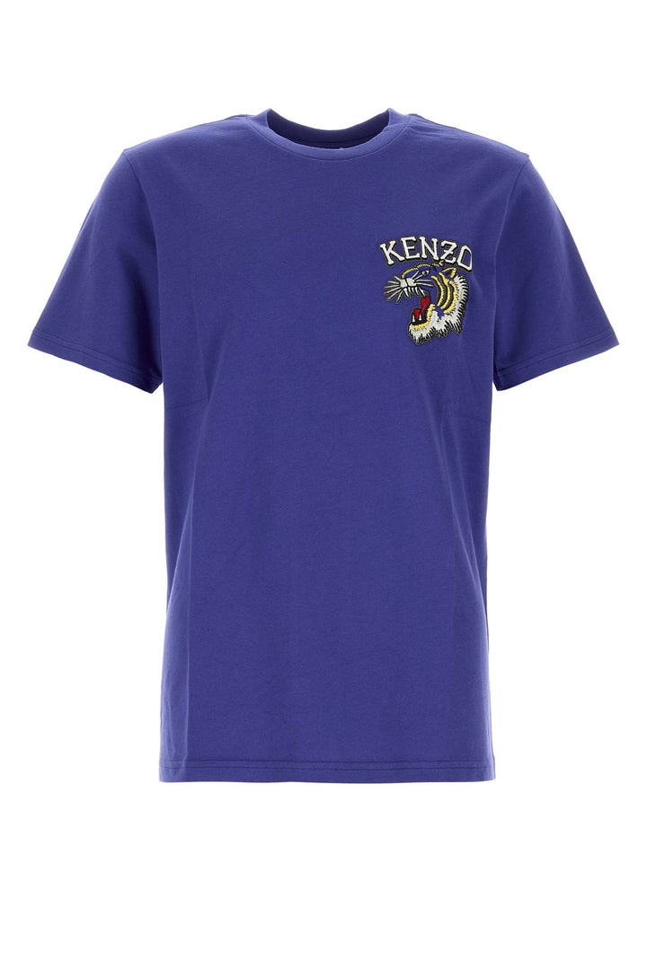 Purple cotton t-shirt