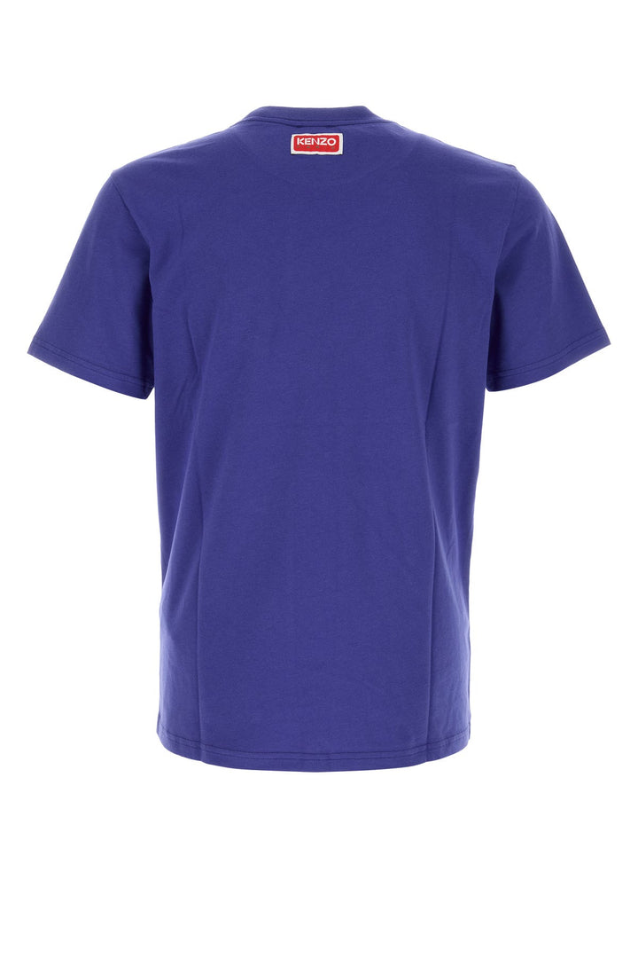 Purple cotton t-shirt