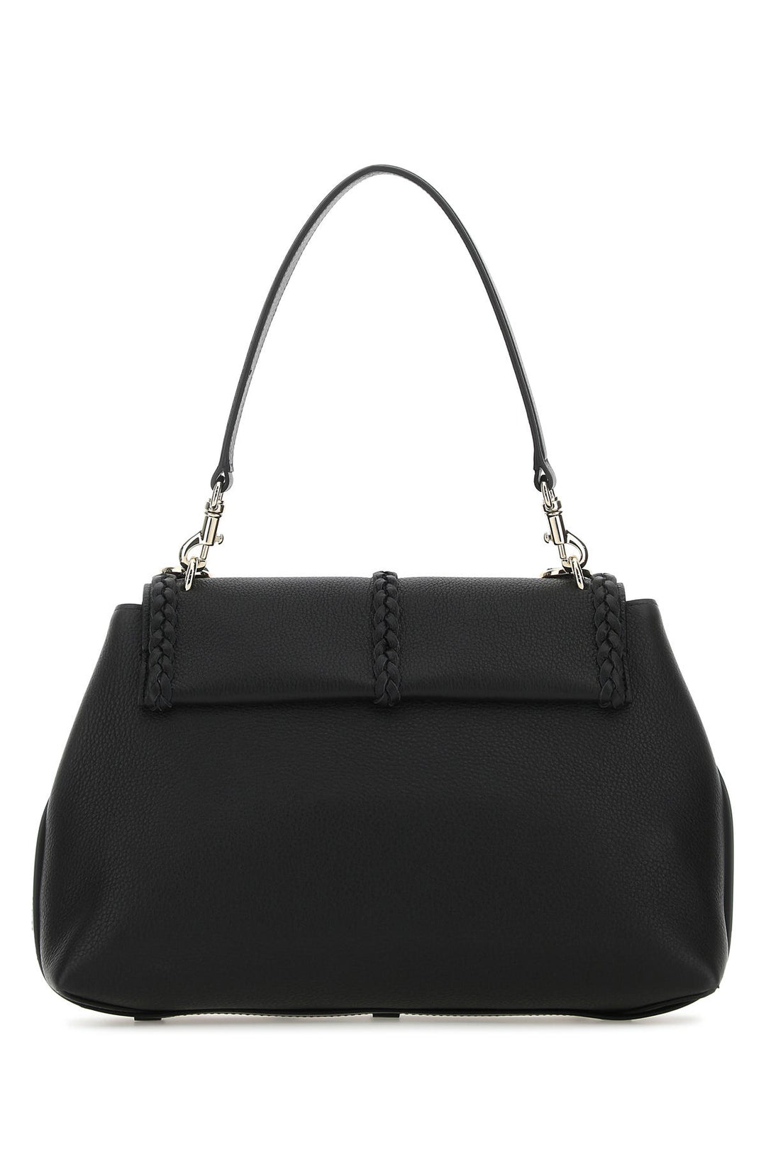 Black leather medium Penelope handbag