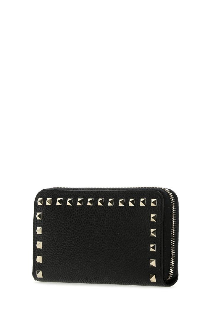 Black leather wallet