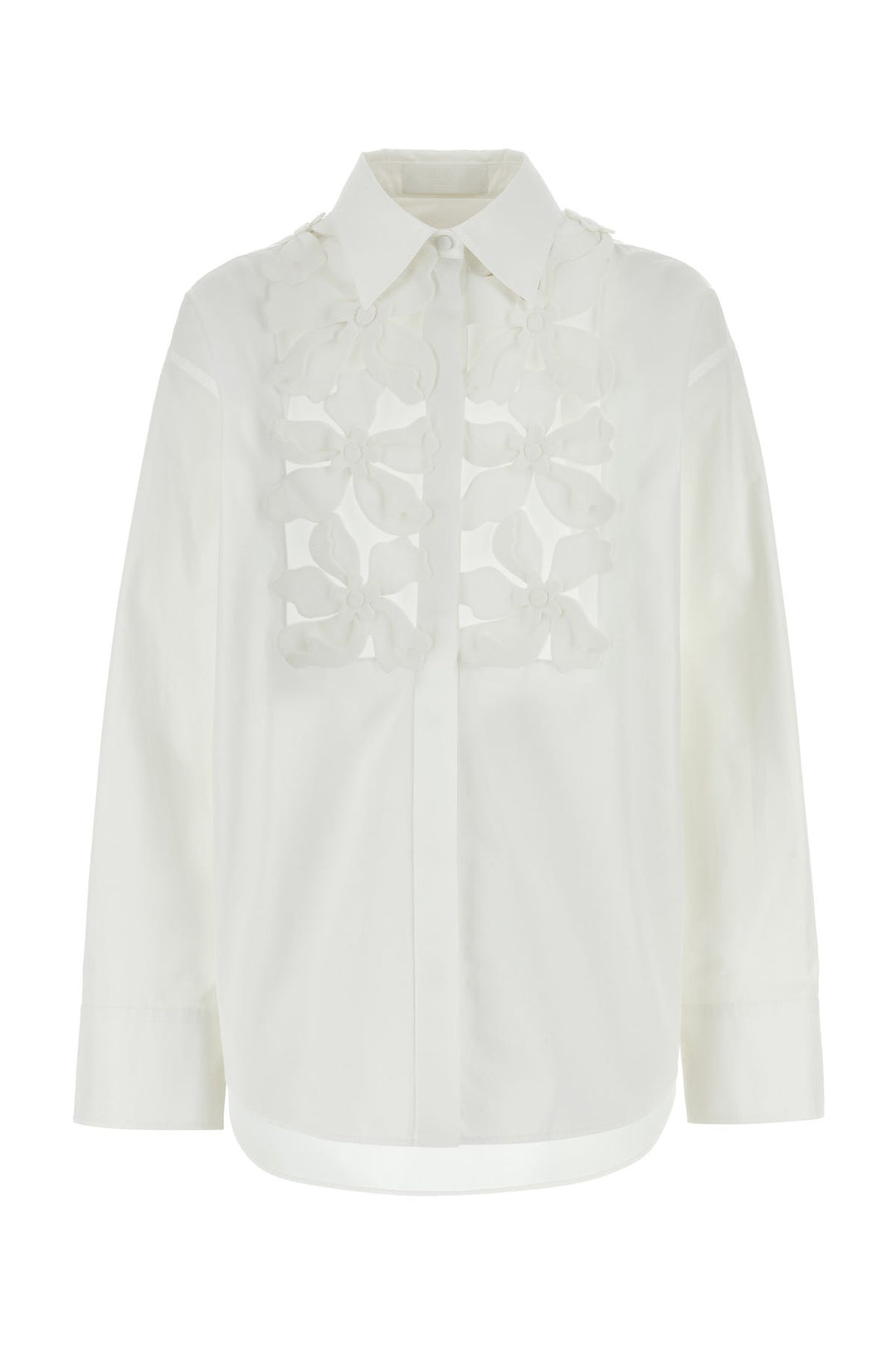 White poplin shirt