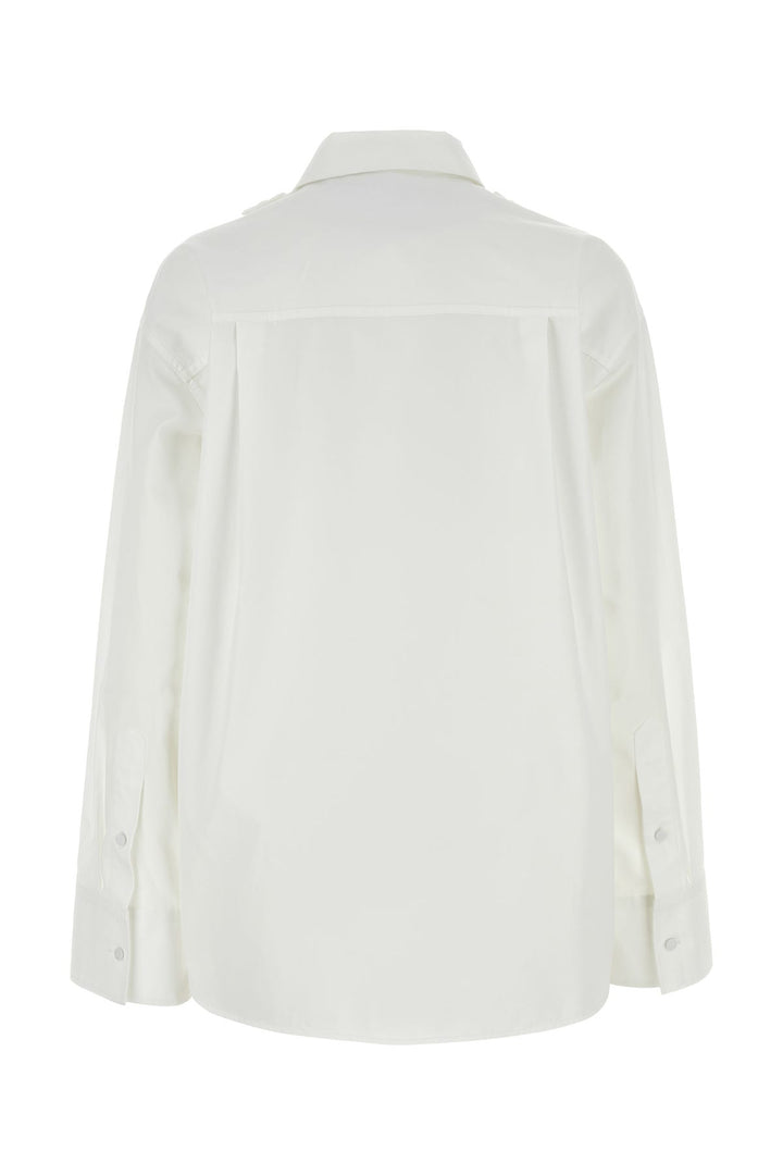 White poplin shirt