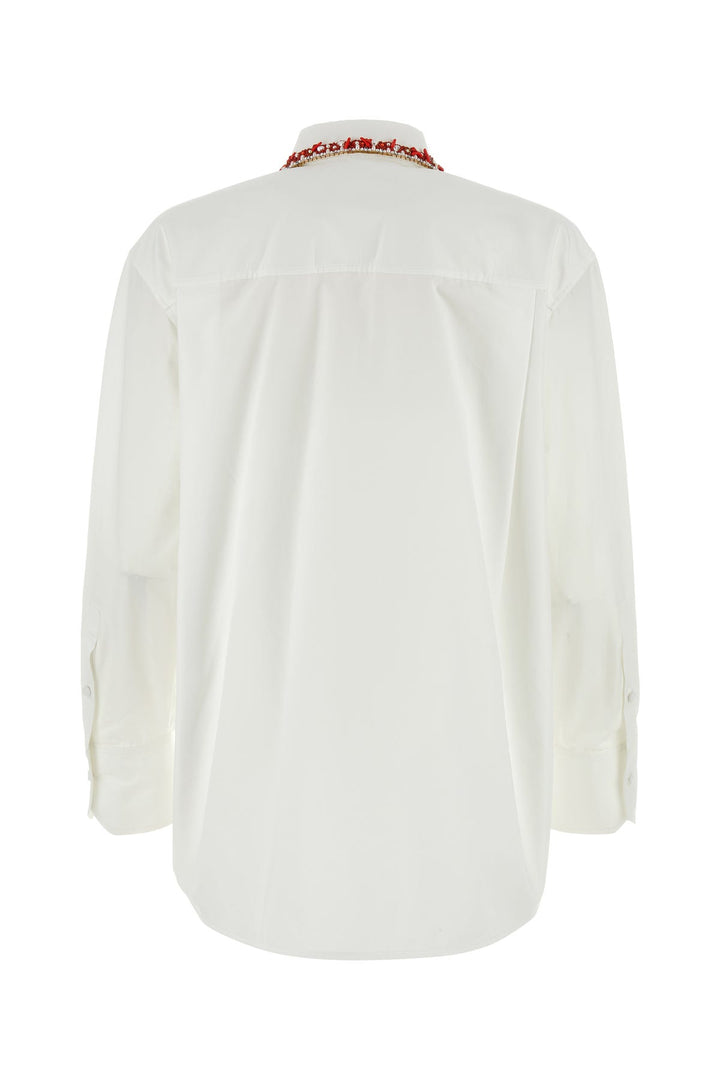 White poplin shirt