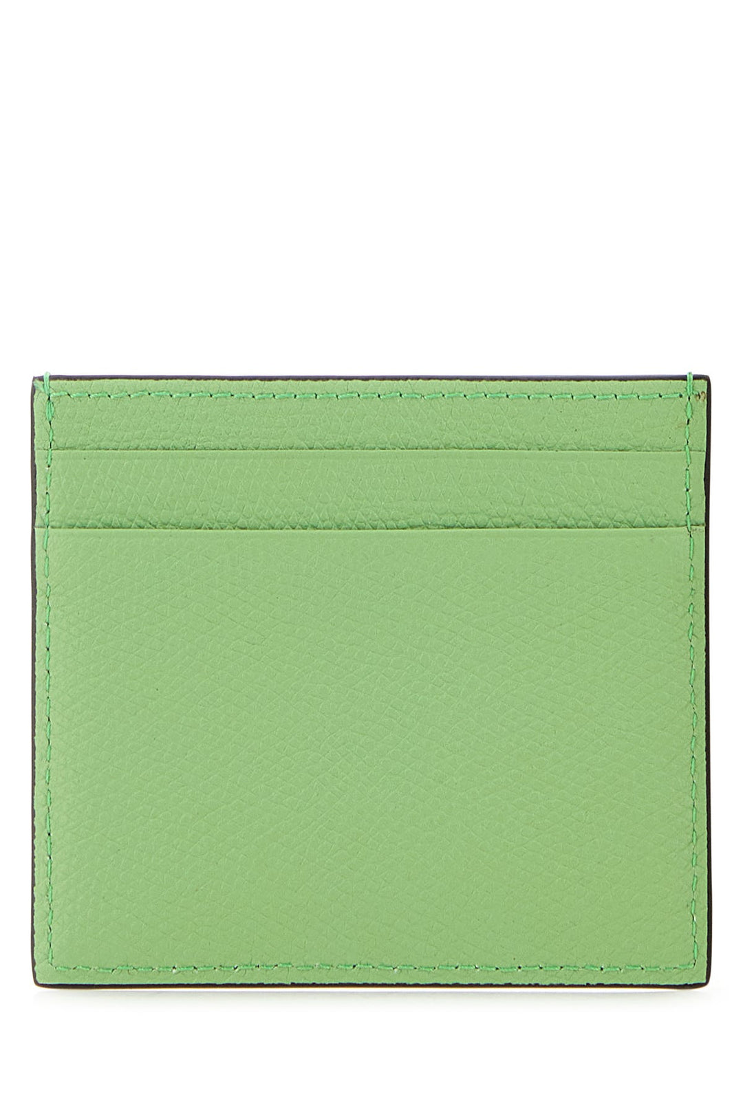 Patel green leather card holder