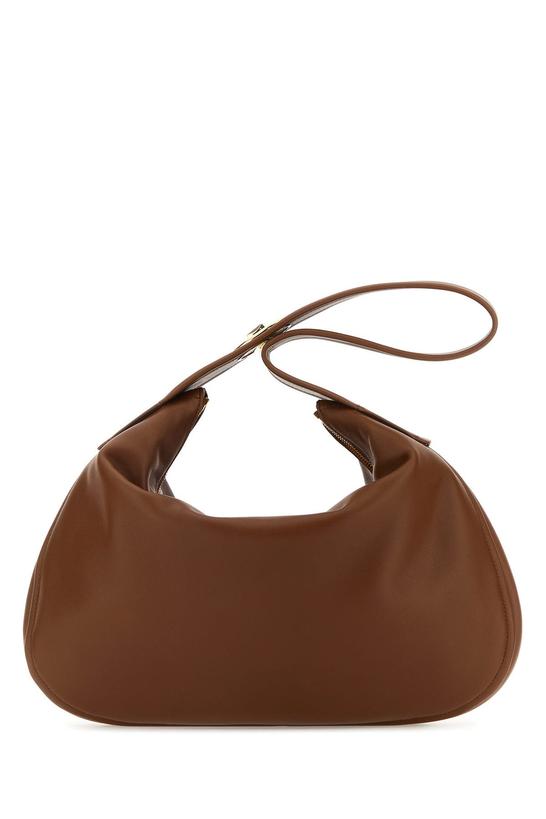 Brown leather large Go-Hobo shoulder bag